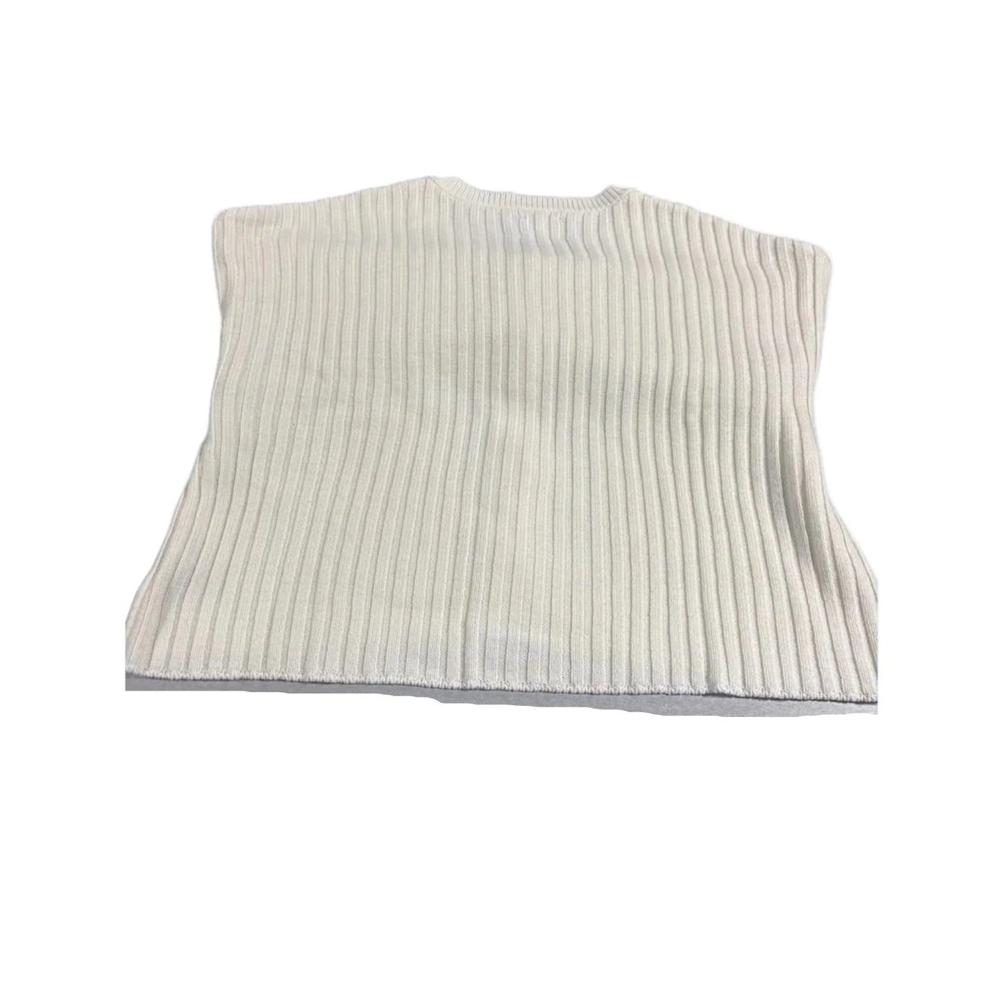 Sweater Cardigan By Asos In Cream, Size: M