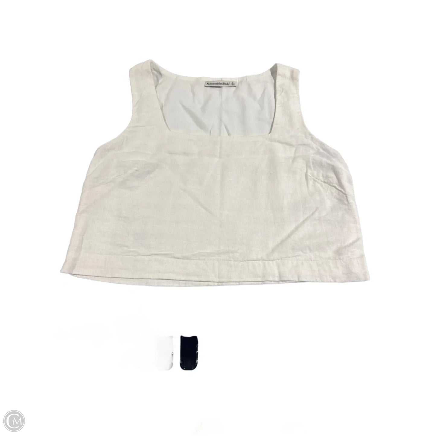 Tank Top By Abercrombie And Fitch In White, Size: S