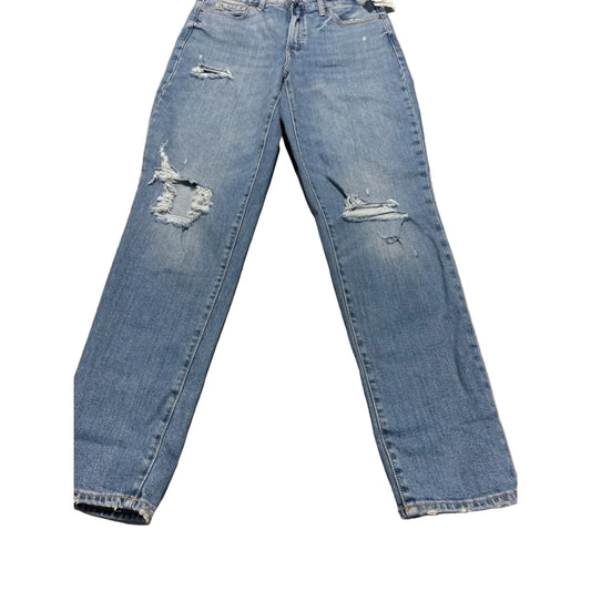 Jeans Straight By Old Navy In Blue Denim, Size: 8l