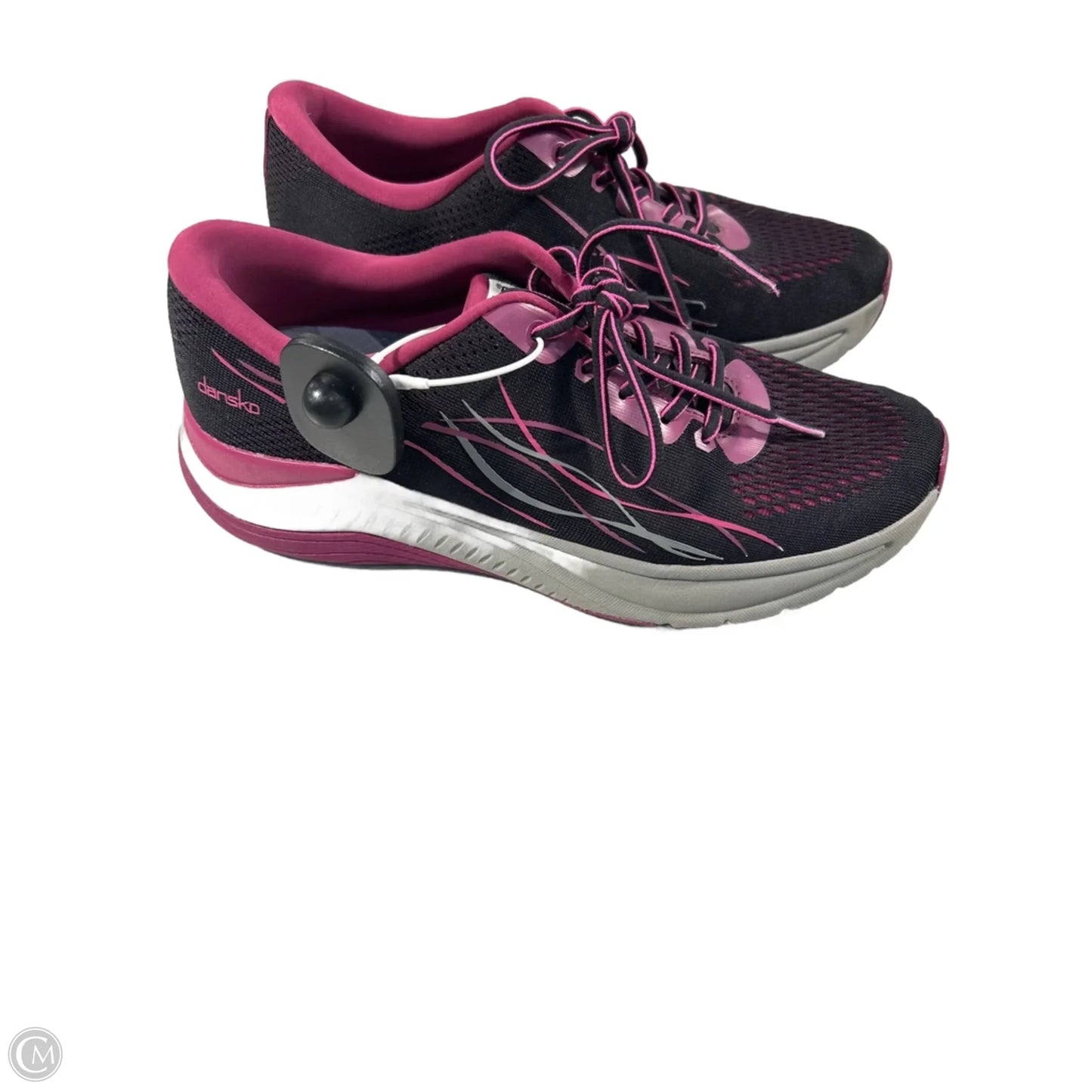 Shoes Sneakers By Dansko In Black & Pink, Size: 10