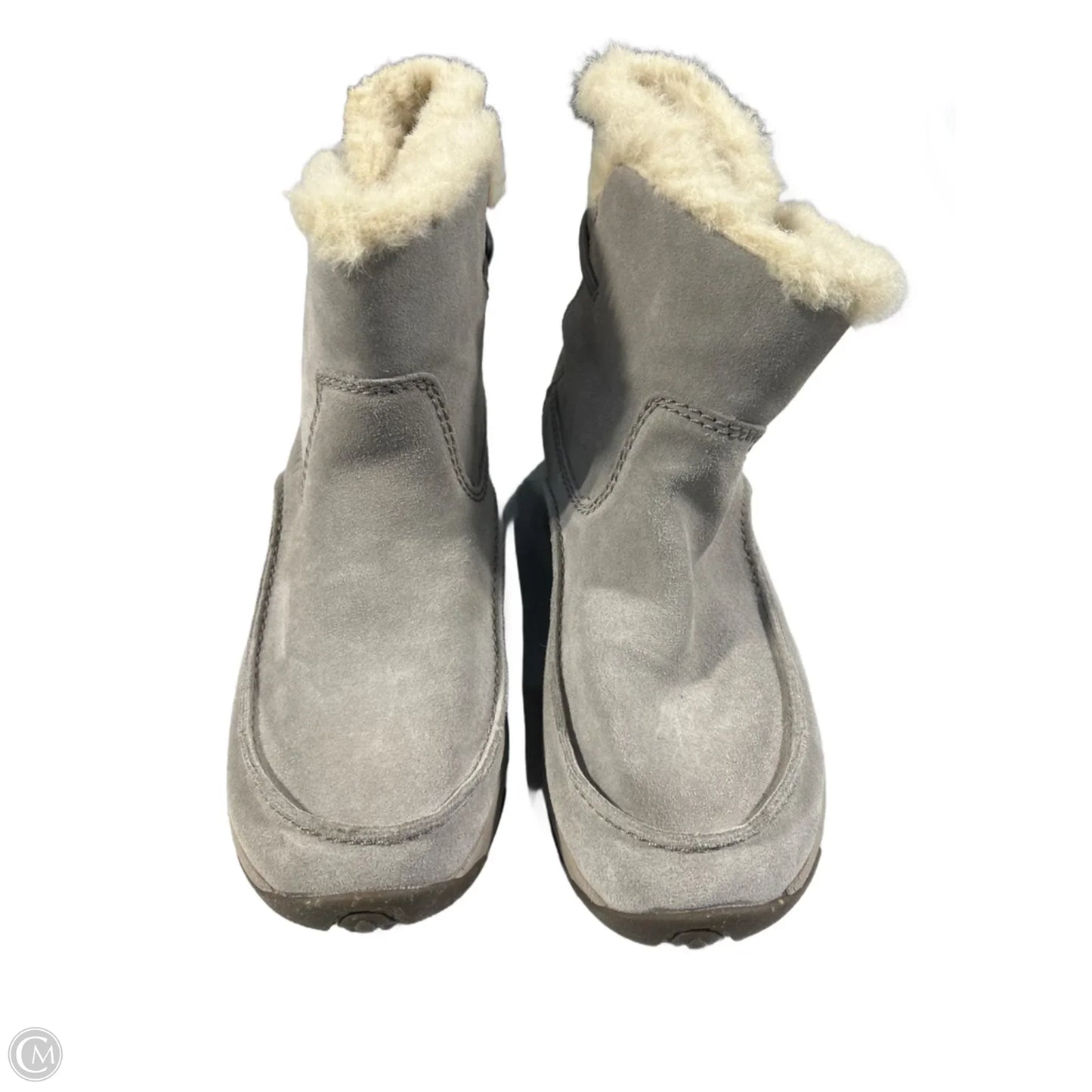 Boots Ankle Flats By Merrell In Brown, Size: 10