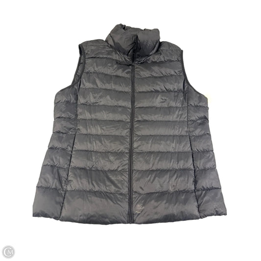 Vest Puffer & Quilted By Uniqlo In Black, Size: M