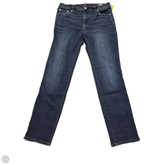 Jeans Straight By Gap In Blue Denim, Size: 2