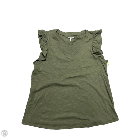 Top Short Sleeve By Maurices In Green, Size: Xl