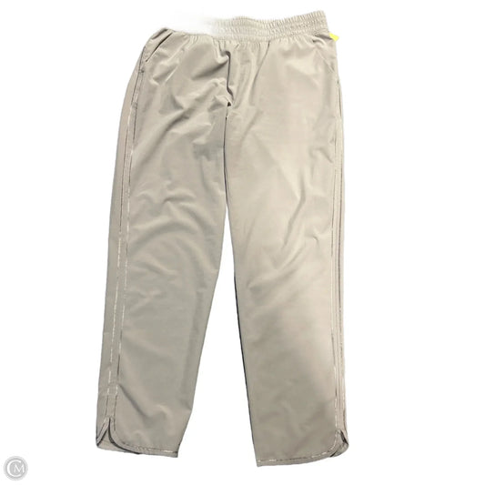 Athletic Pants By Calvin Klein Performance In Beige, Size: M