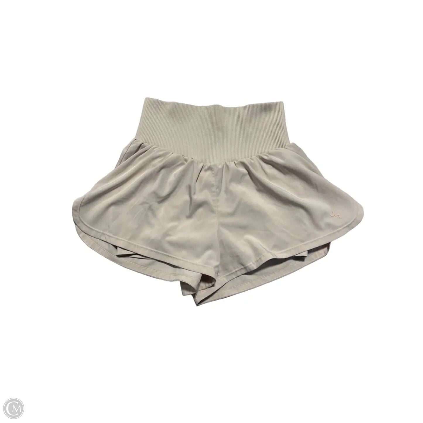Athletic Shorts By Joy Lab In Cream, Size: S
