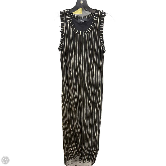 Dress Casual Midi By Karen Kane In Black & Cream, Size: S