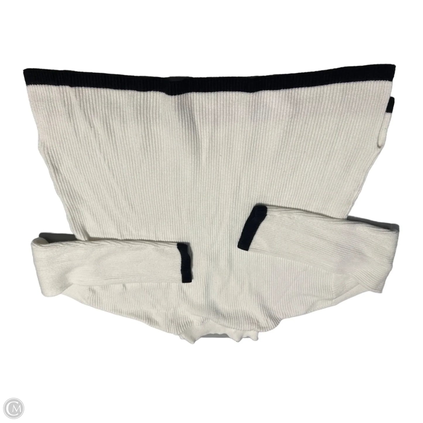 Sweater By Laundry In White, Size: L