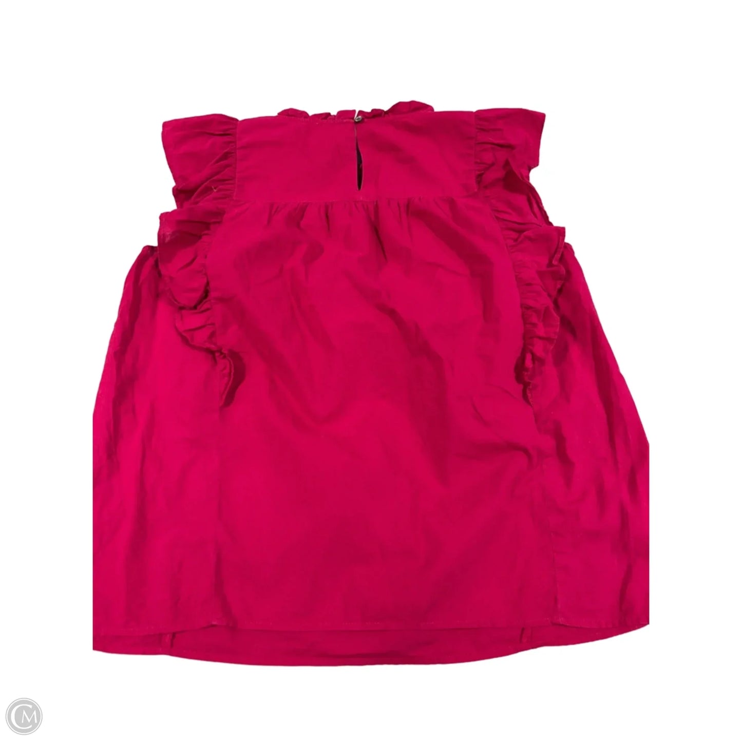 Top Sleeveless By Loft In Pink, Size: M