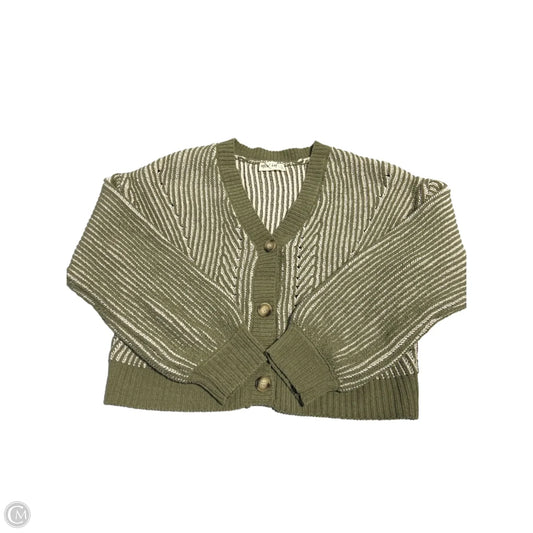 Sweater By New In In Green & White, Size: S