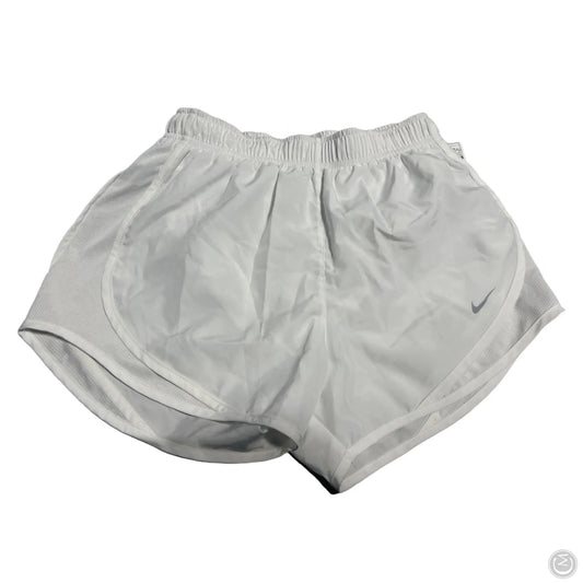 Athletic Shorts By Nike In White, Size: S