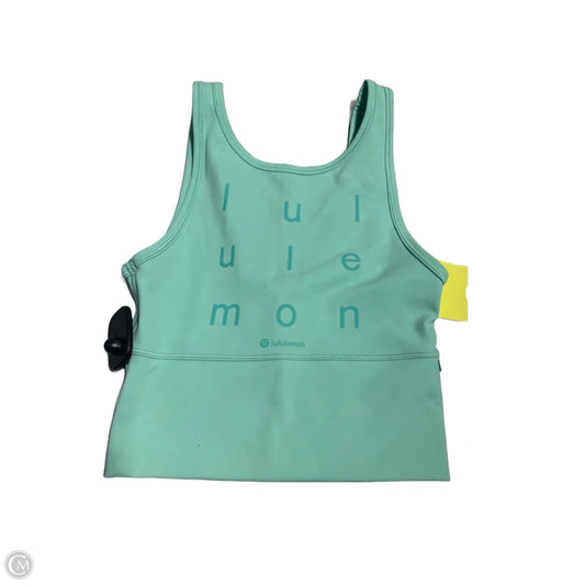 Athletic Tank Top By Lululemon In Green, Size: 2
