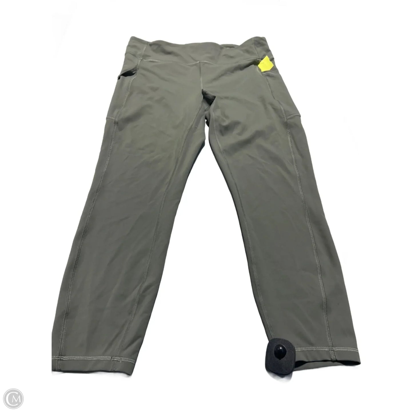 Athletic Leggings By Lululemon In Green, Size: 14