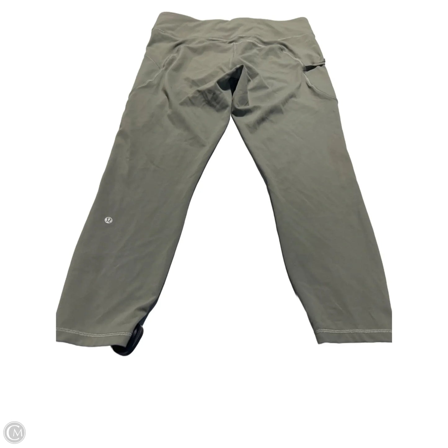 Athletic Leggings By Lululemon In Green, Size: 14