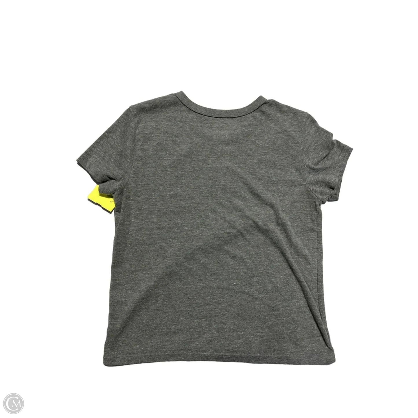 Top Short Sleeve By Vans In Grey, Size: M