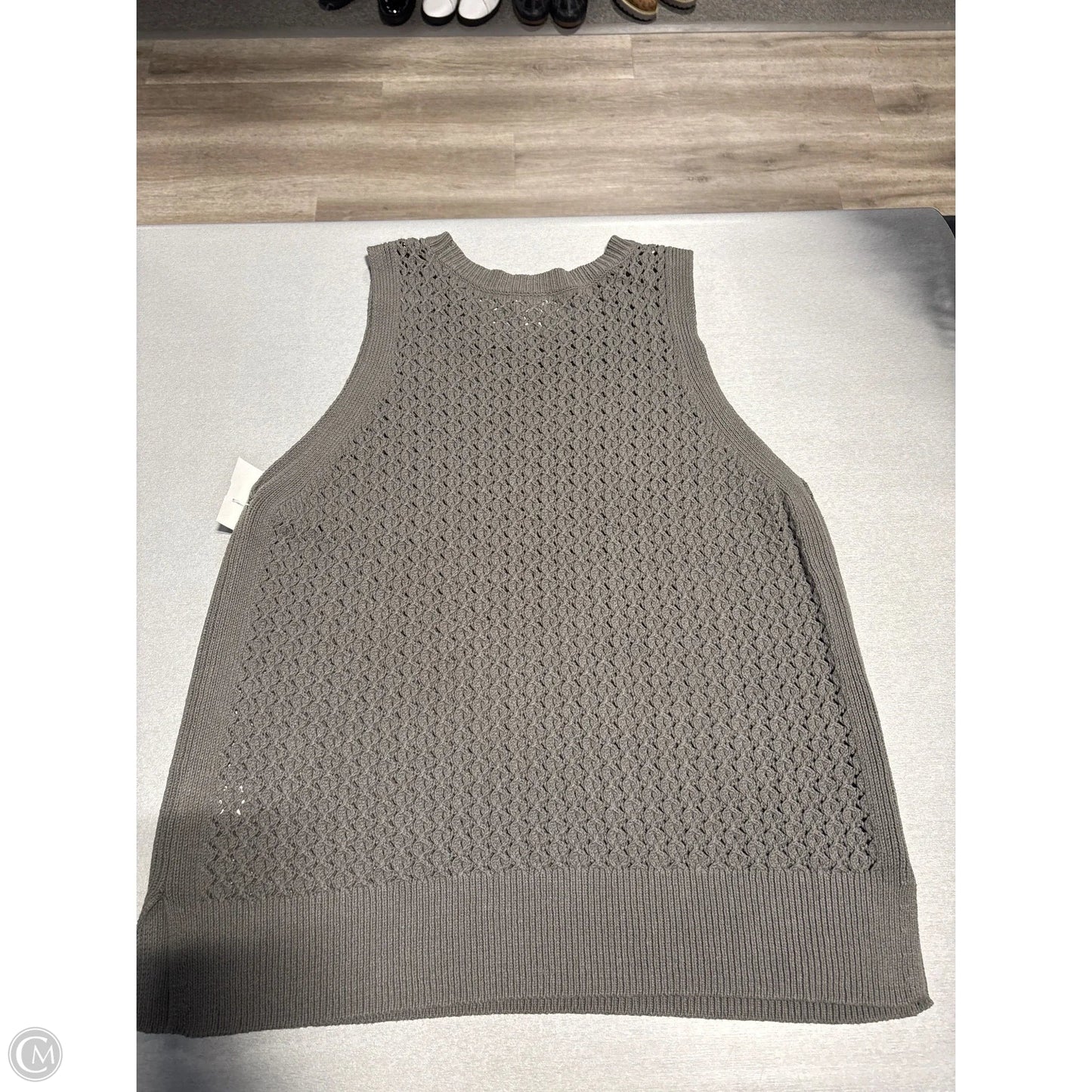 Tank Top By A New Day In Grey, Size: L