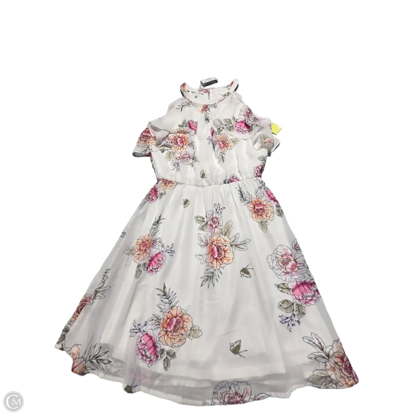 Dress Casual Short By Maurices In Floral Print, Size: M