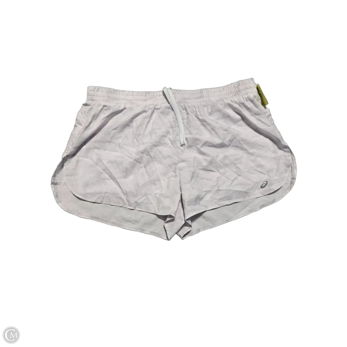 Athletic Shorts By Asics In White, Size: Xl