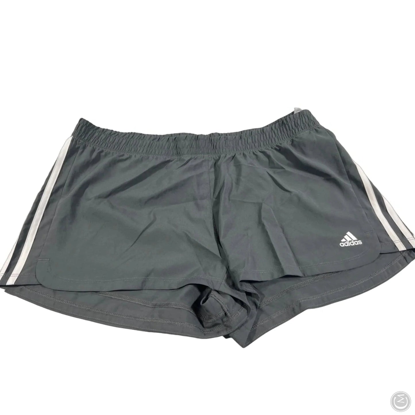 Athletic Shorts By Adidas In Grey, Size: Xl