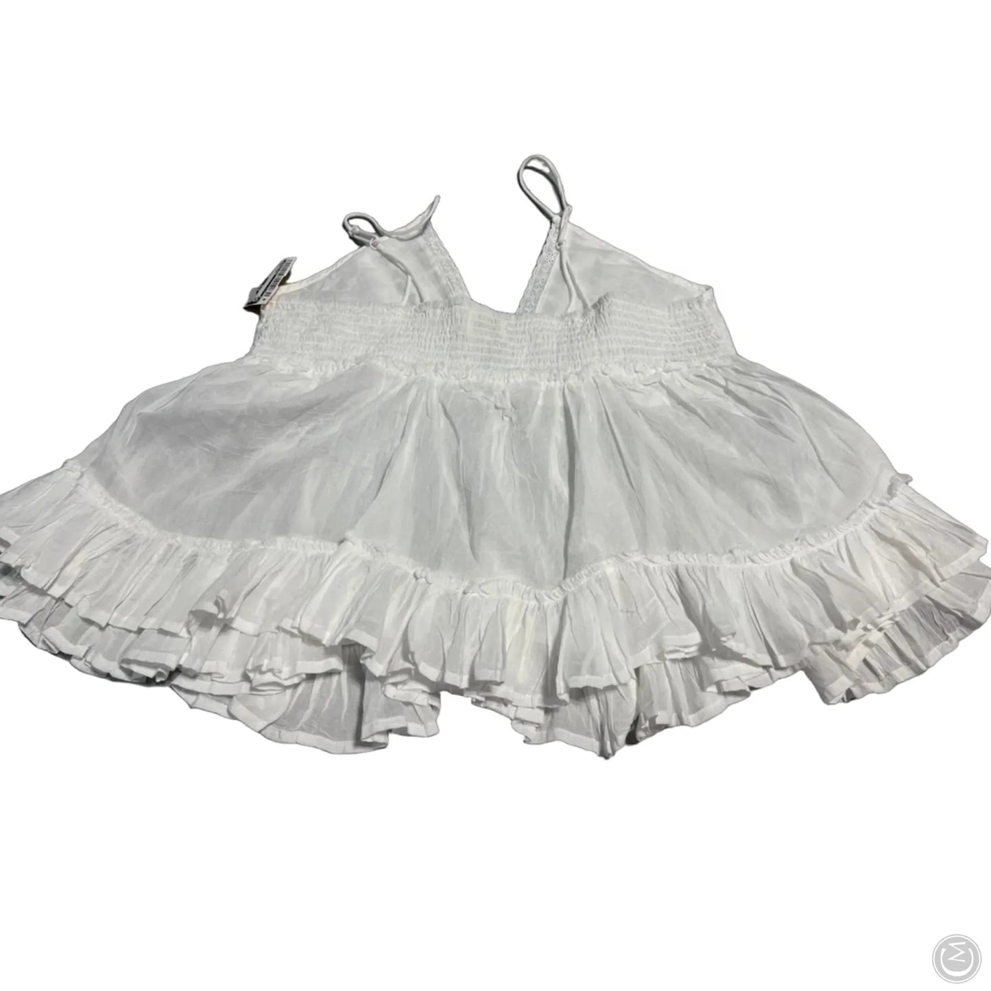 Tank Top By Rebellion In White, Size: L