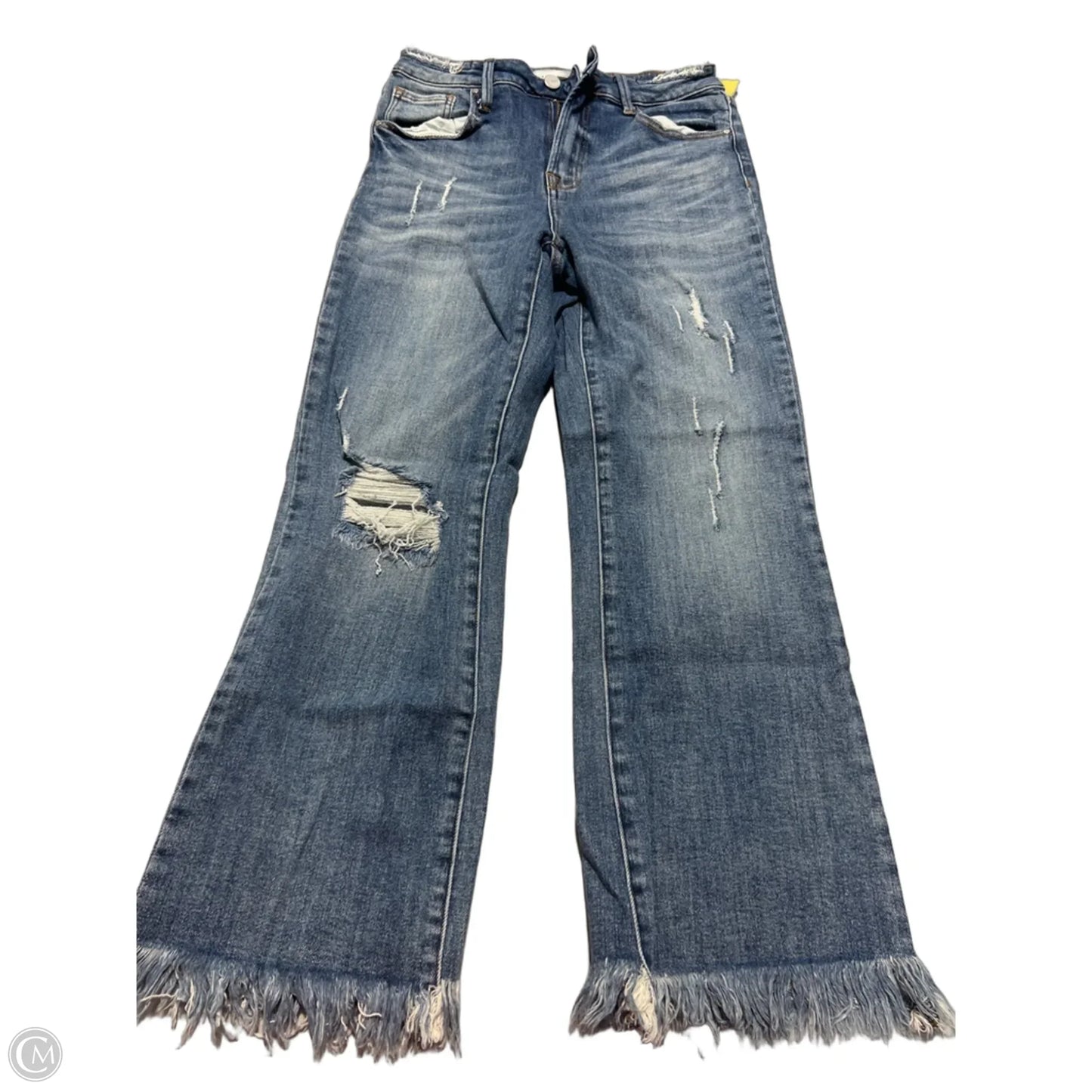 Jeans Straight By Risen In Blue Denim, Size: 6