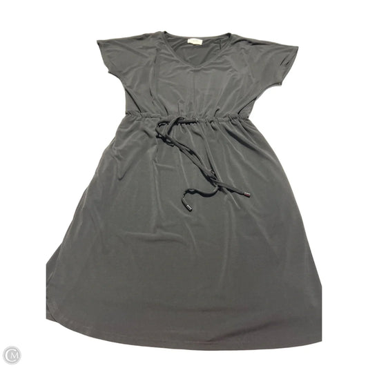 Dress Casual Midi By Soma In Black, Size: S