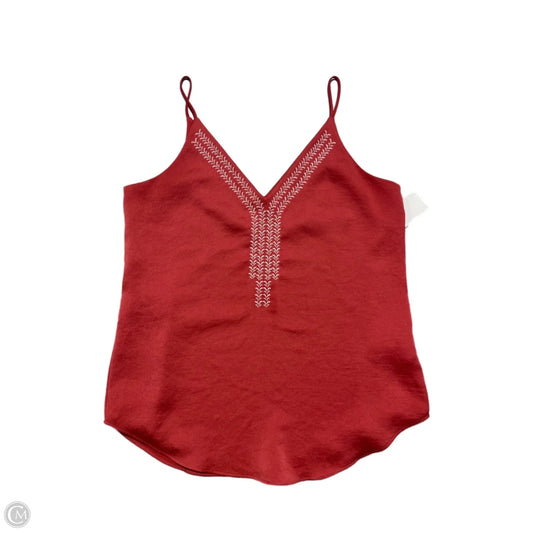 Tank Top By Express In Red, Size: Xs