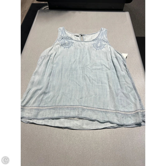 Top Sleeveless By Maurices In Blue, Size: 2