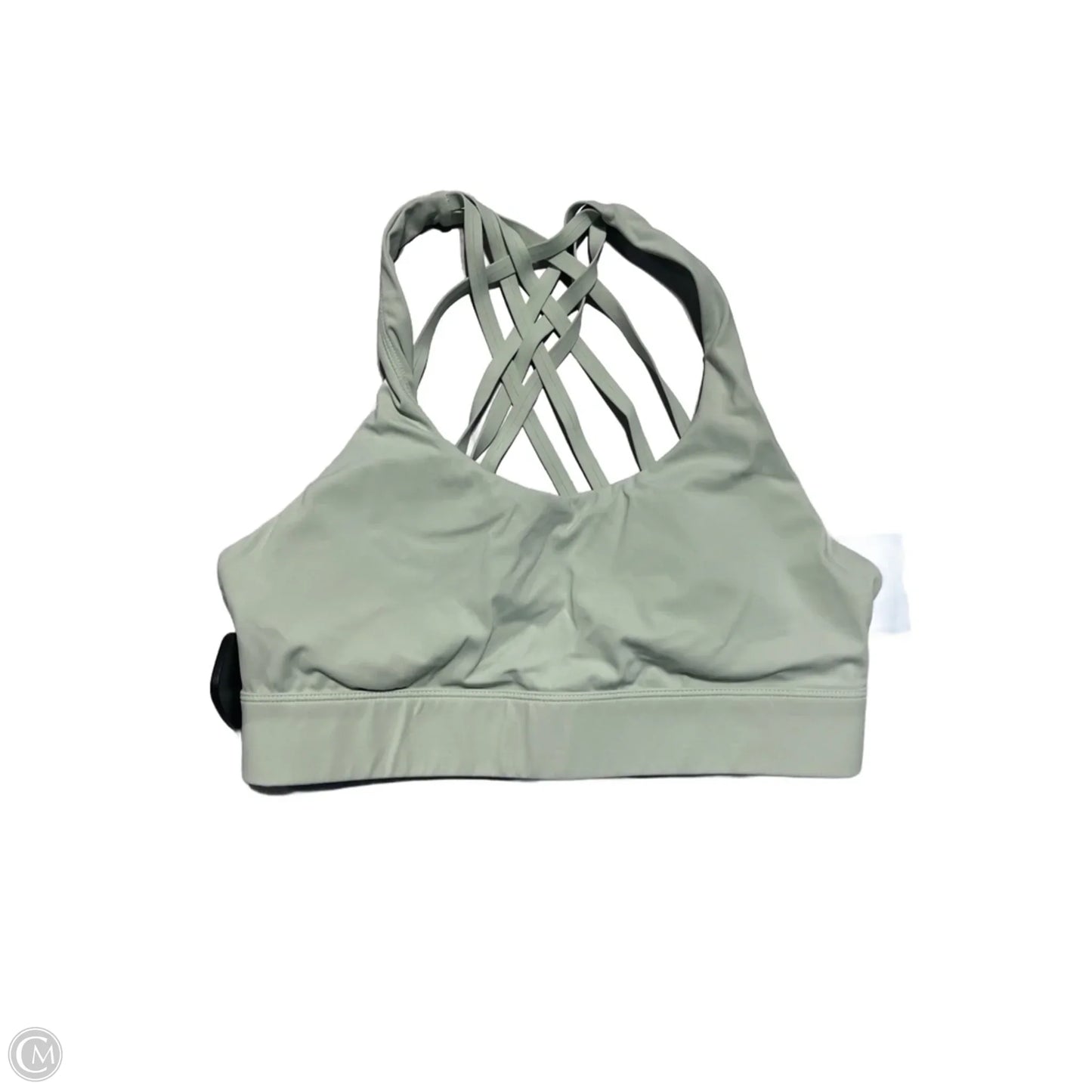 Athletic Bra By Zyia In Green, Size: M