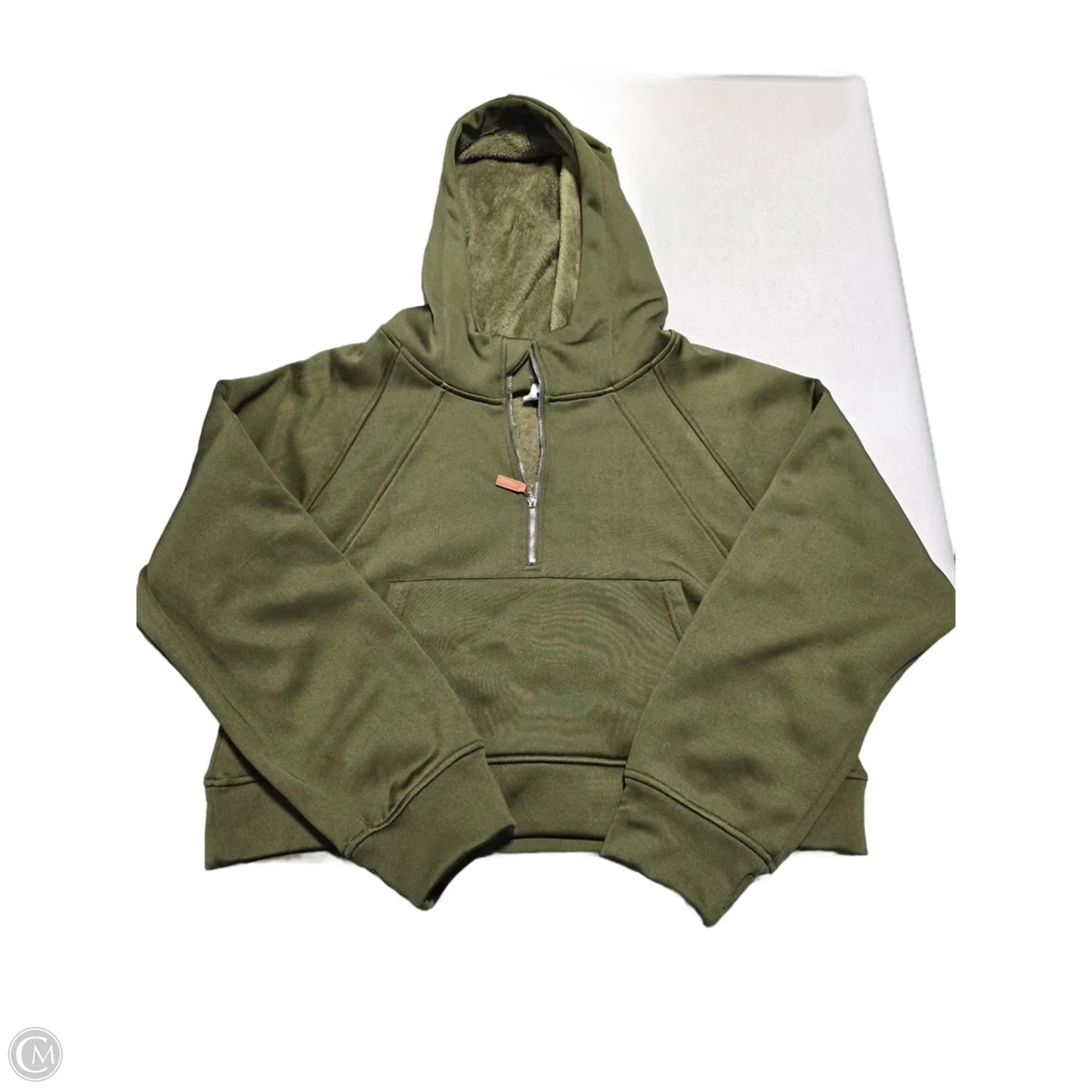 Top Long Sleeve By Cmc In Green, Size: Xl