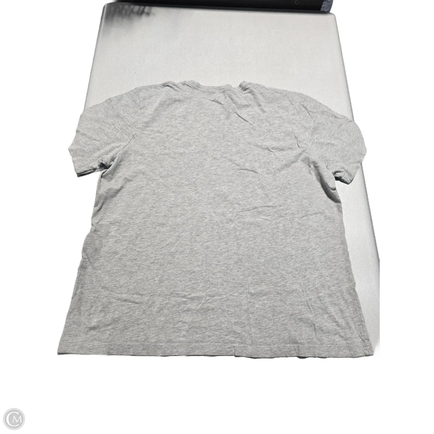 Top Short Sleeve By Canvas In Grey, Size: Xl