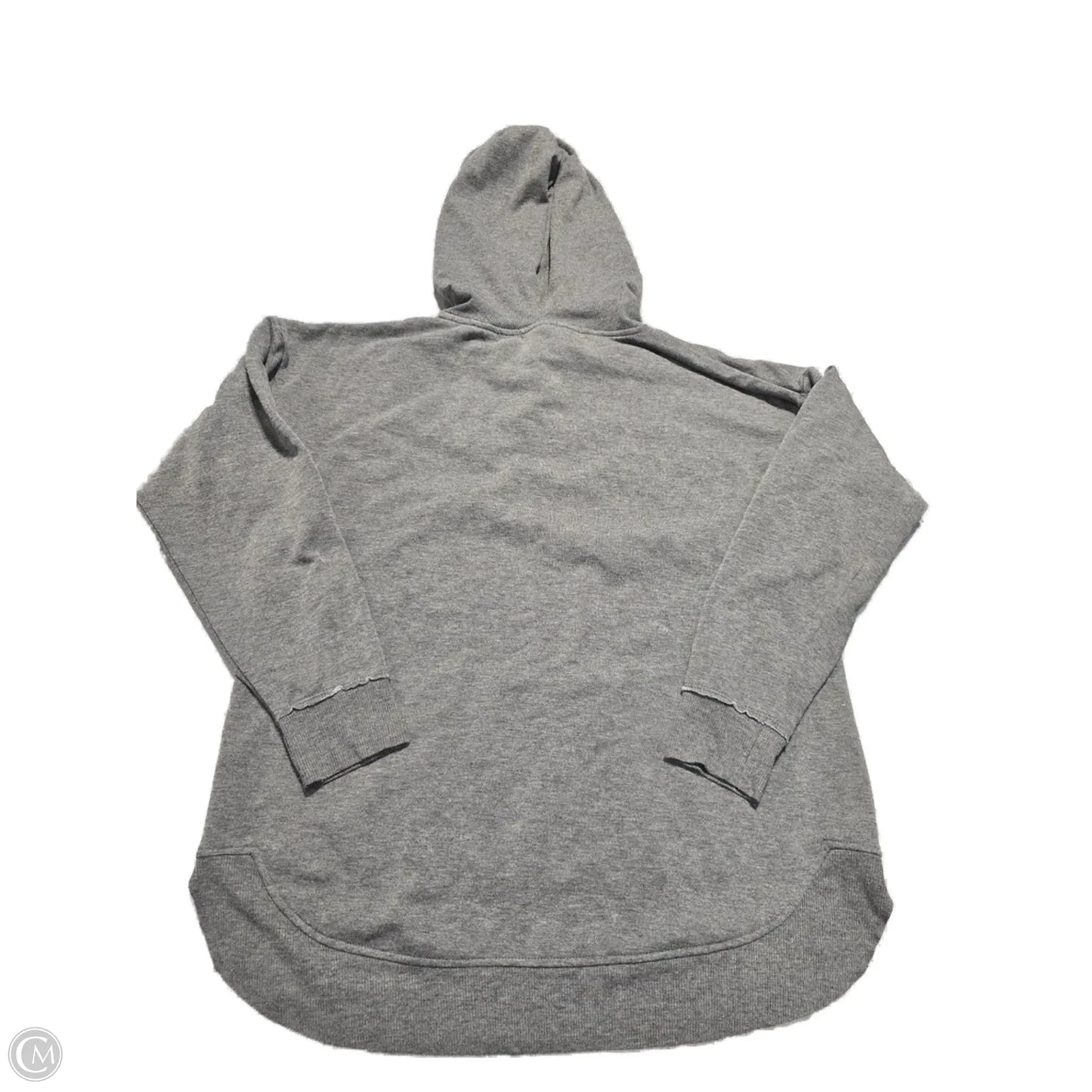 Sweatshirt Hoodie By Maurices In Grey, Size: M
