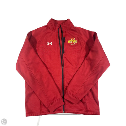Jacket Fleece By Under Armour In Red, Size: L