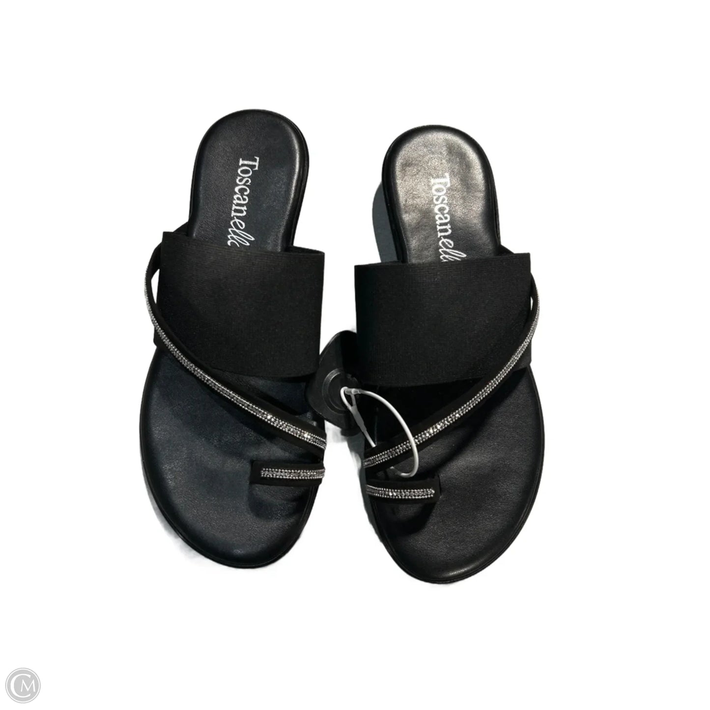 Shoes Flats By Toscanella In Black, Size: 9.5