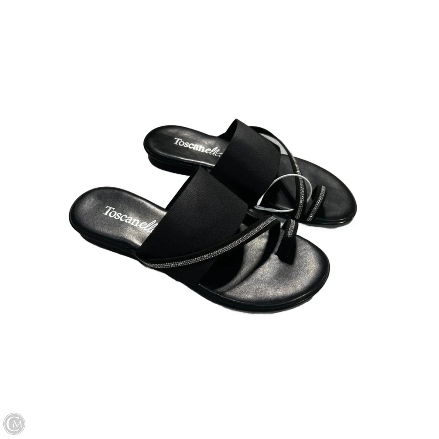 Shoes Flats By Toscanella In Black, Size: 9.5