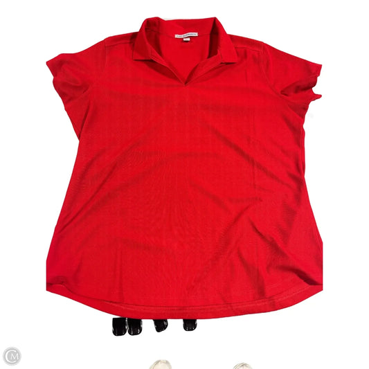Top Short Sleeve By Port Authority In Red, Size: Xl