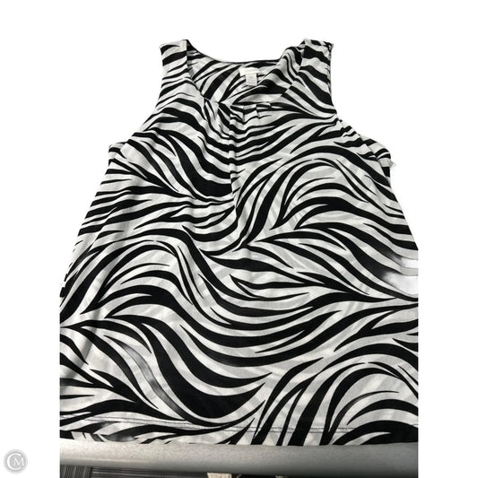 Tank Top By Chicos In Animal Print, Size: Xl