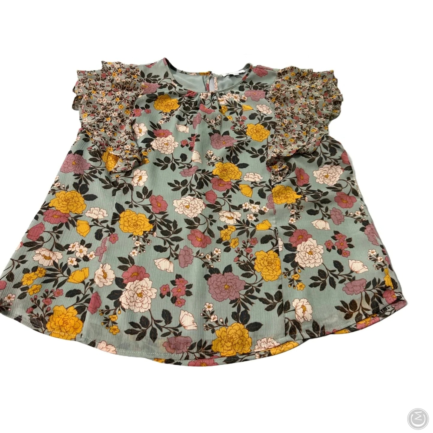 Tank Top By Dr2 In Floral Print, Size: Xl