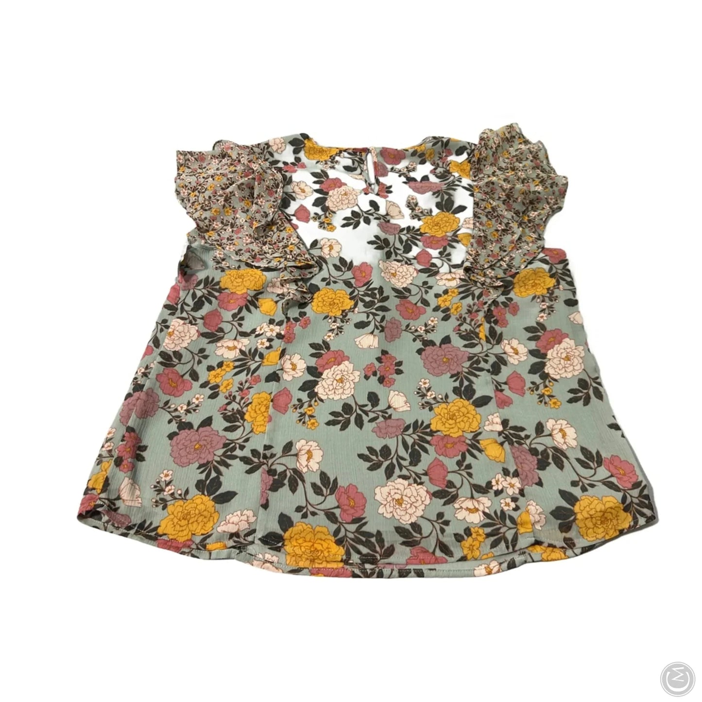 Tank Top By Dr2 In Floral Print, Size: Xl