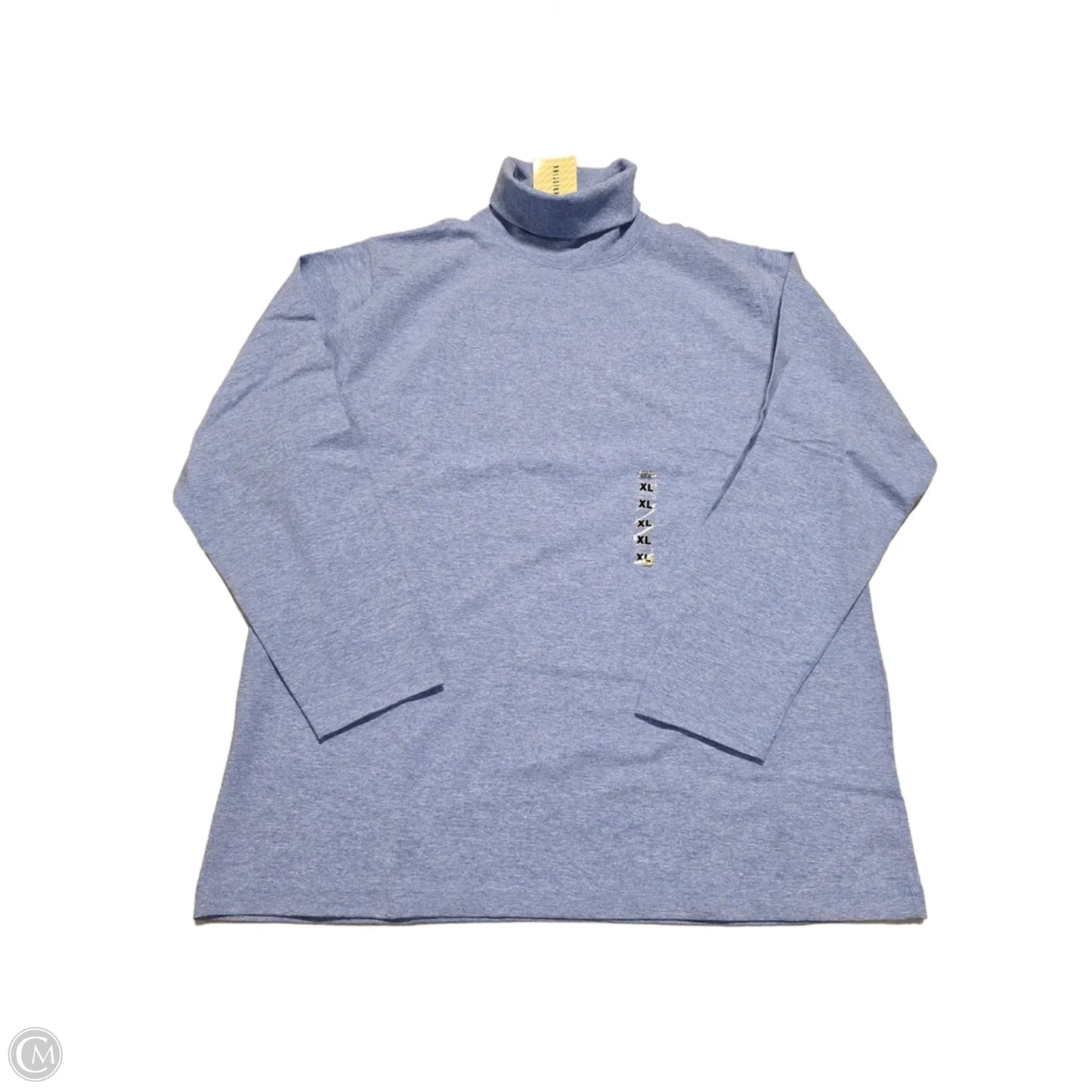 Top Long Sleeve By Marisa Christina In Blue, Size: Xl