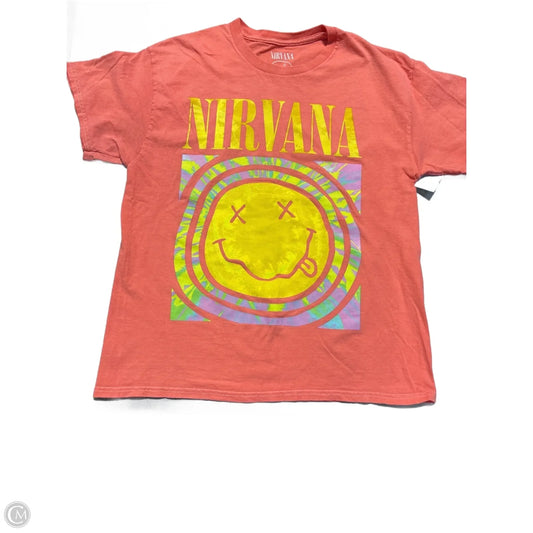 Top Short Sleeve By Cmc In Coral, Size: Xs