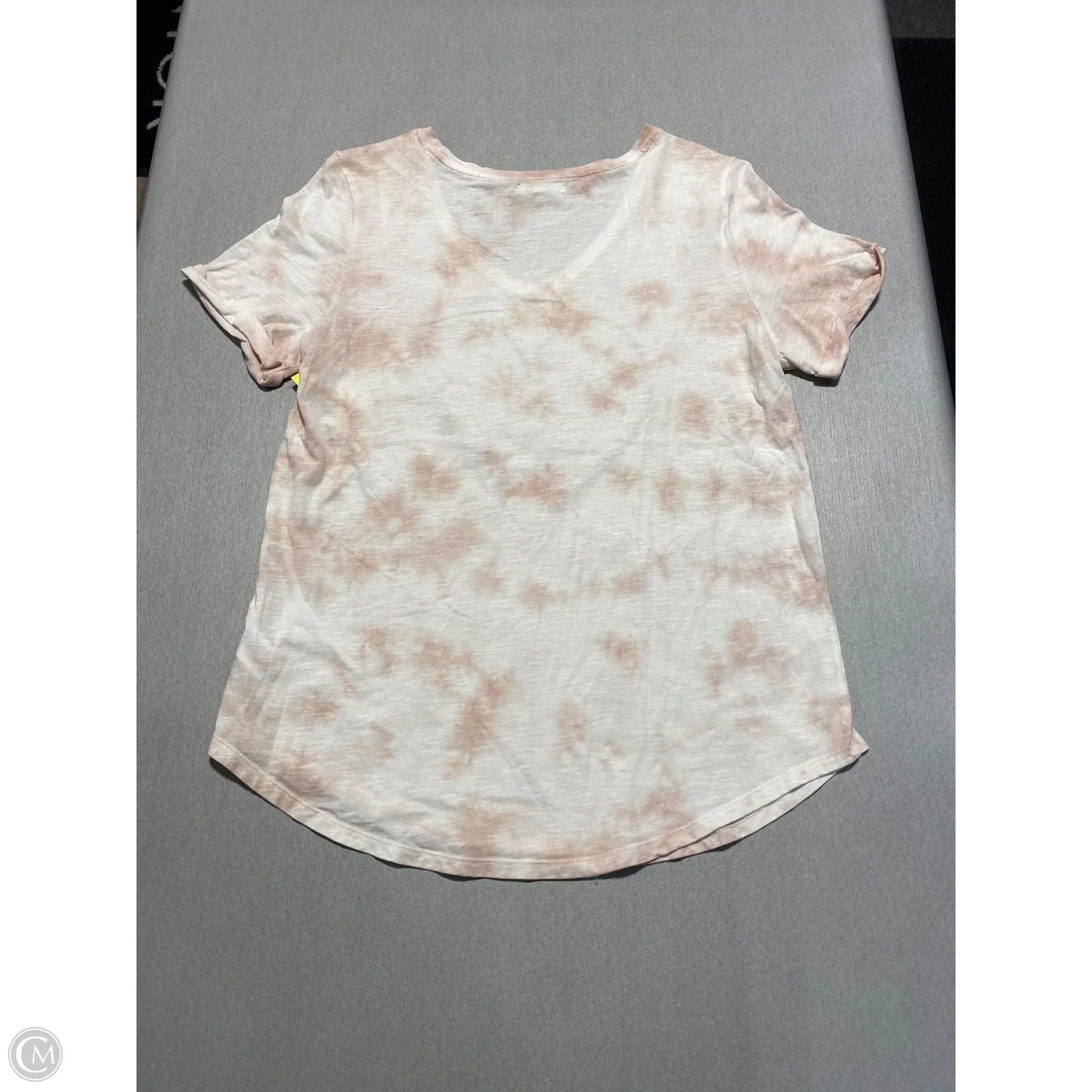 Top Short Sleeve By Maurices In Pink, Size: M