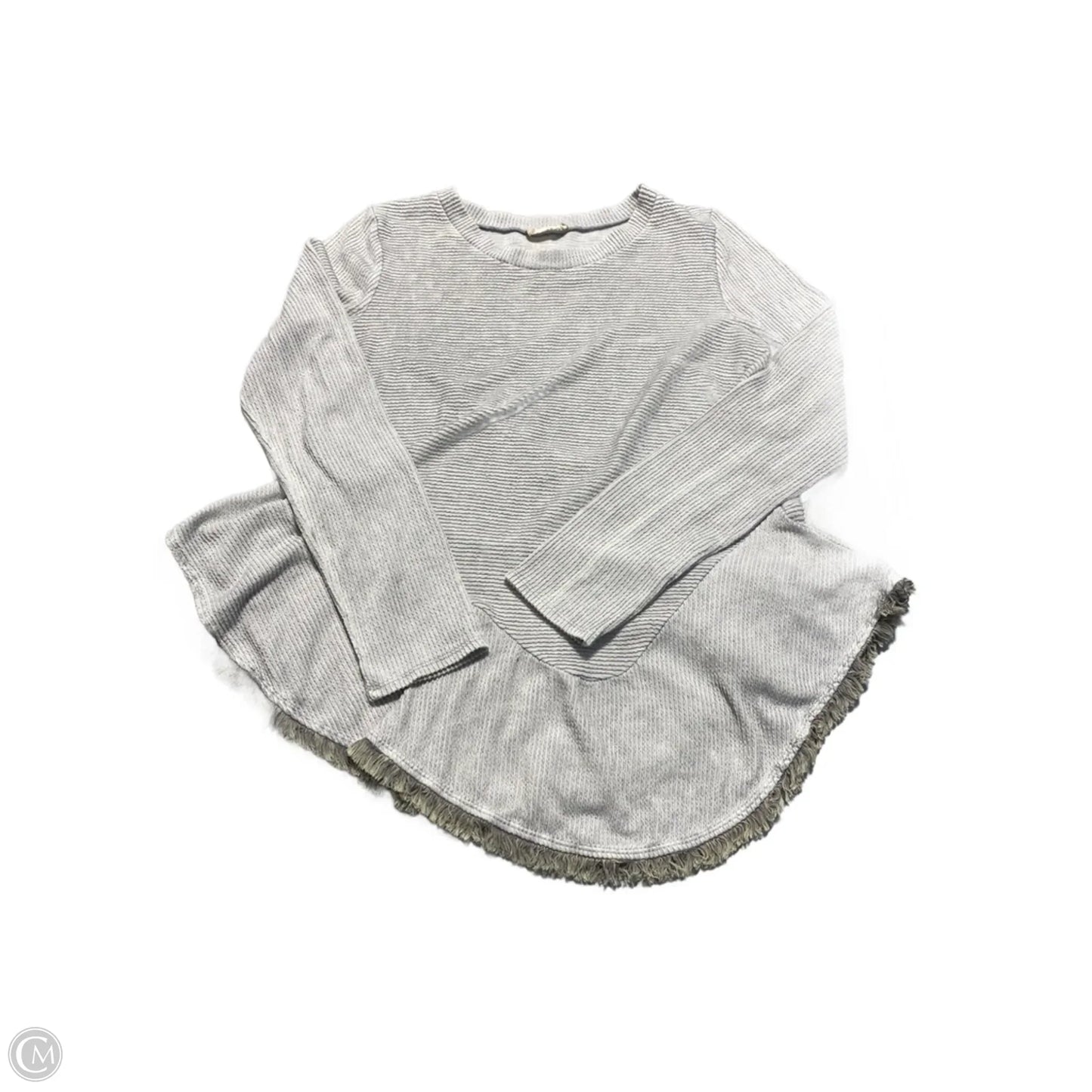 Top Long Sleeve By Altard State In Grey, Size: M