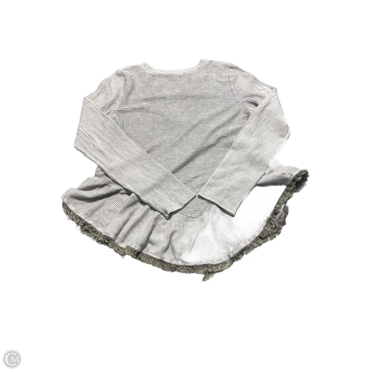 Top Long Sleeve By Altard State In Grey, Size: M