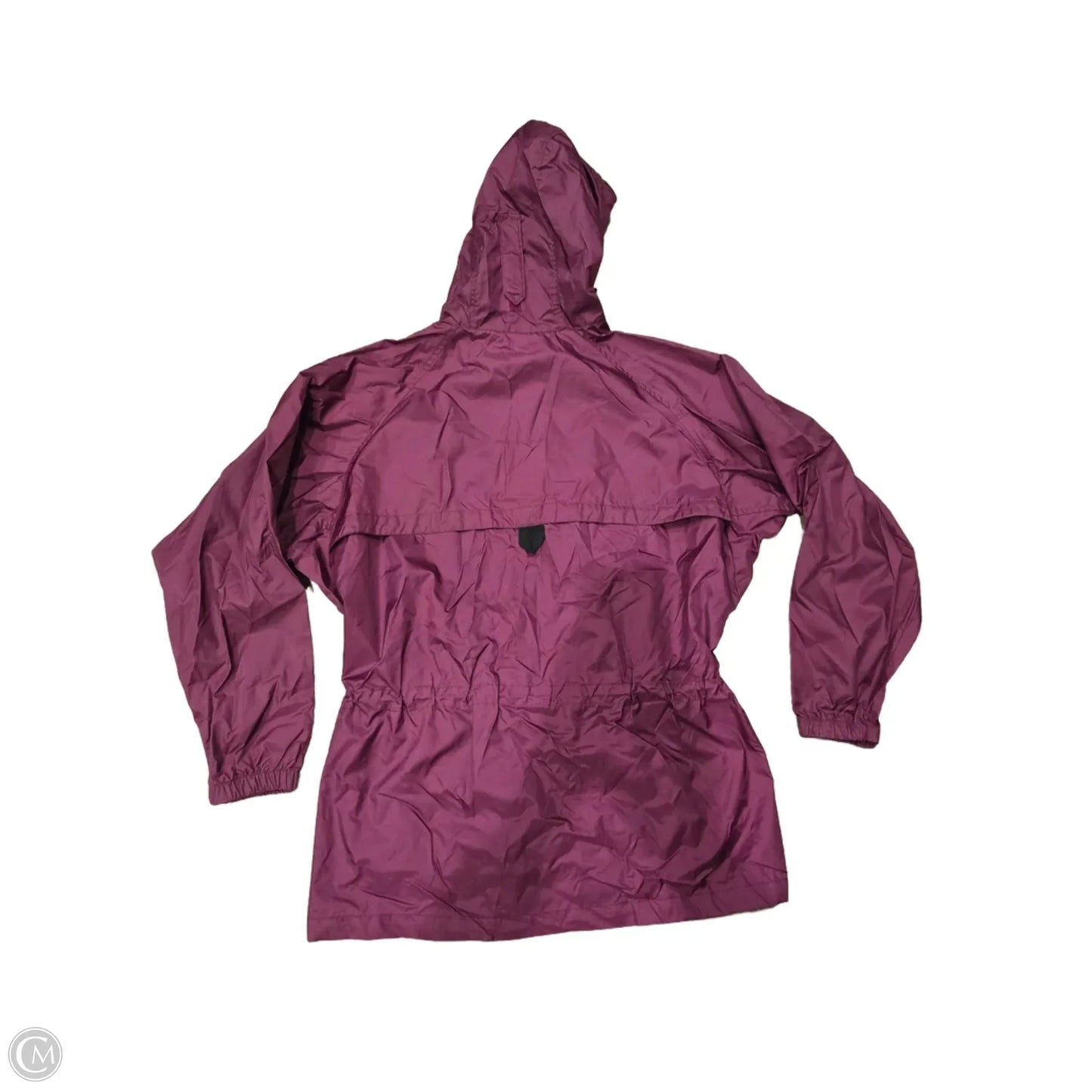 Jacket Windbreaker By Columbia In Maroon, Size: L