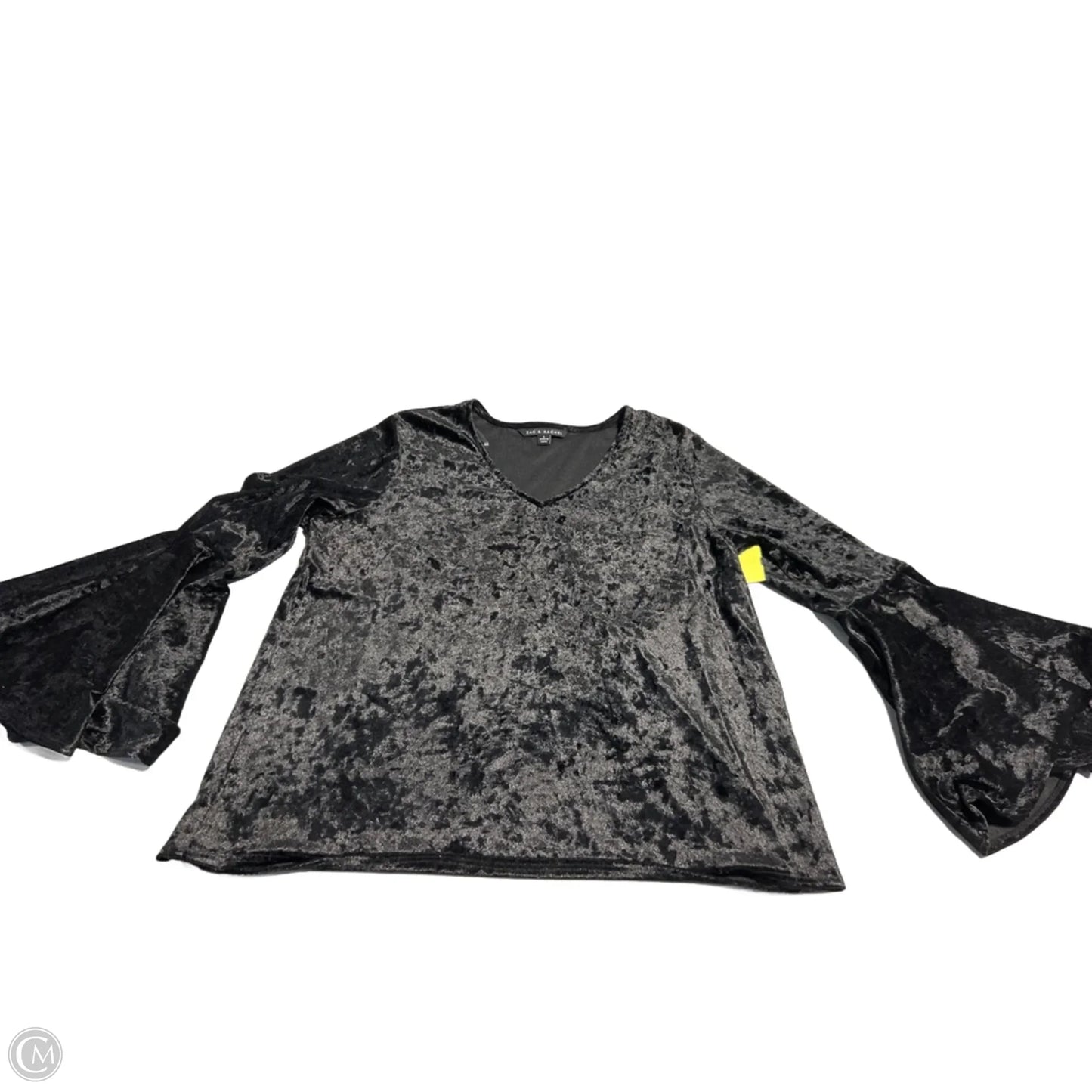 Top Long Sleeve By Zac And Rachel In Black, Size: L