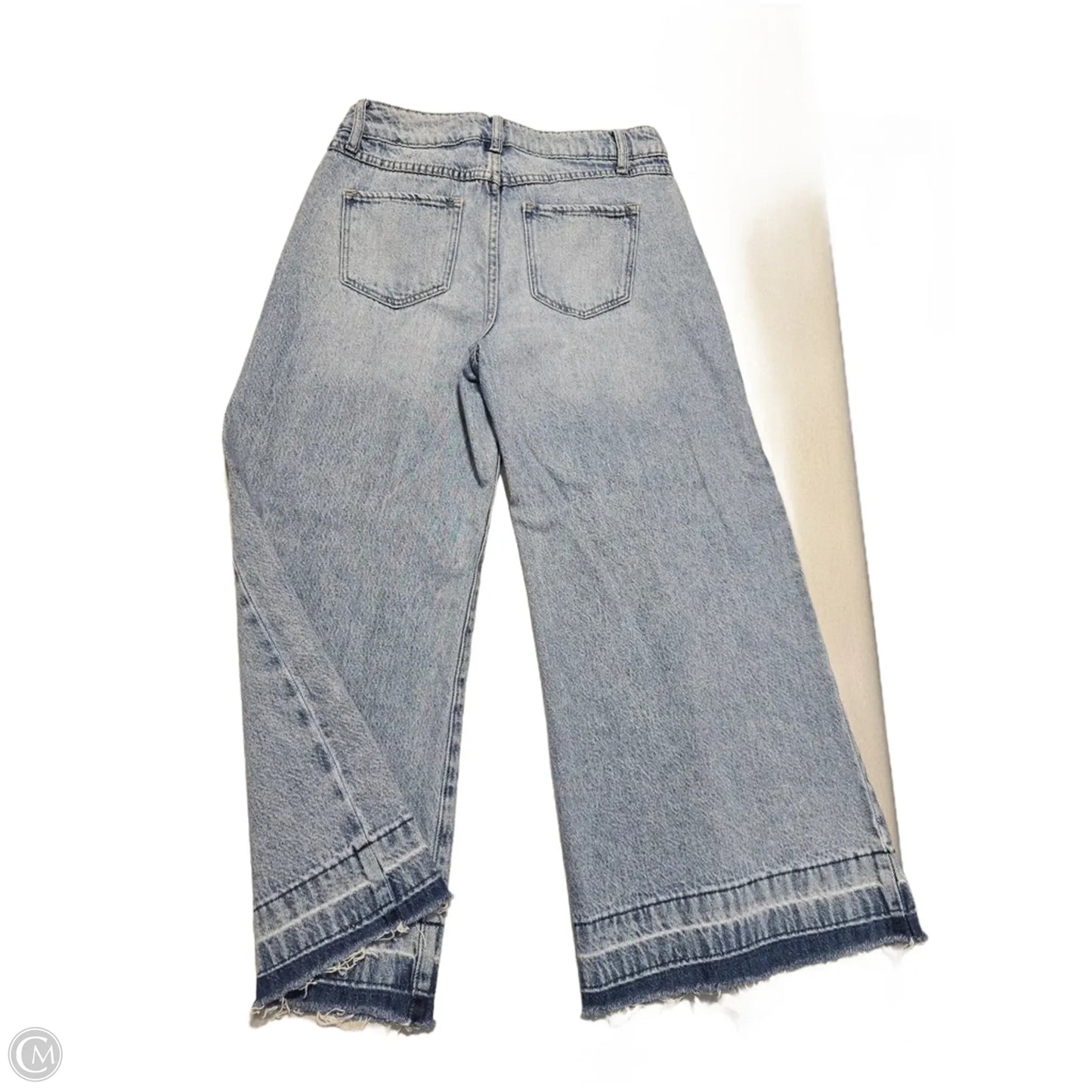 Jeans Wide Leg By Rewash In Blue Denim, Size: 8