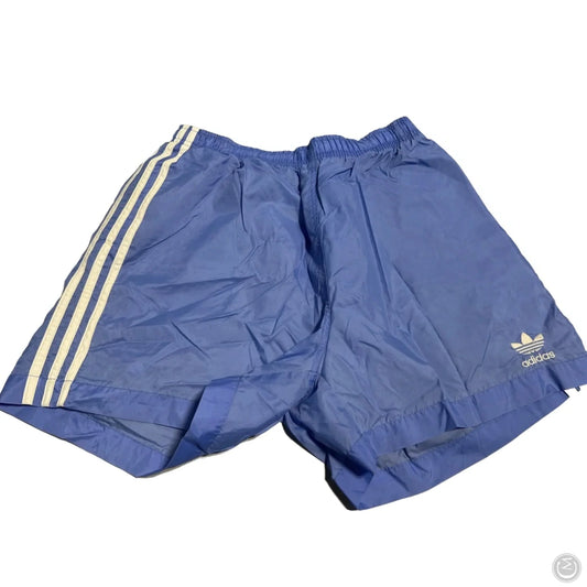 Athletic Shorts By Adidas In Blue, Size: M