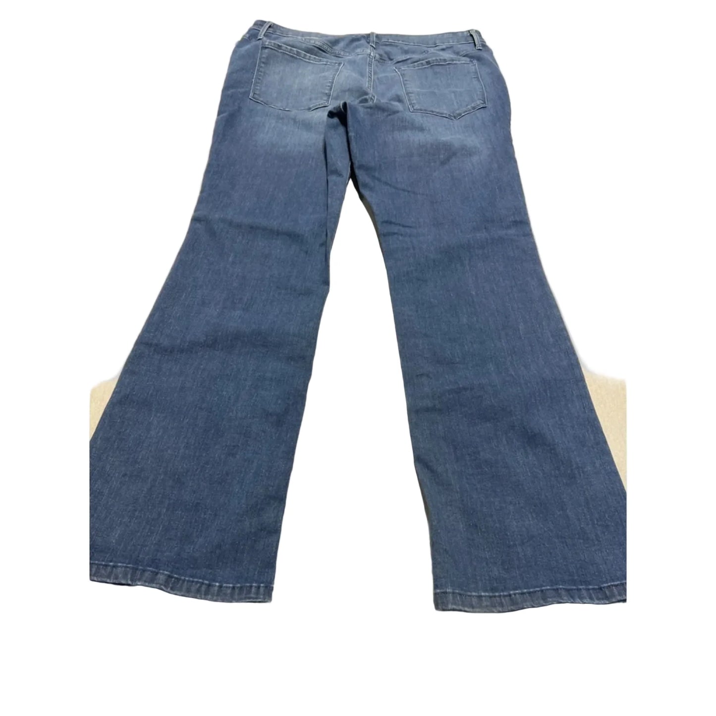 Jeans Boot Cut By Simply Vera In Blue Denim, Size: 16