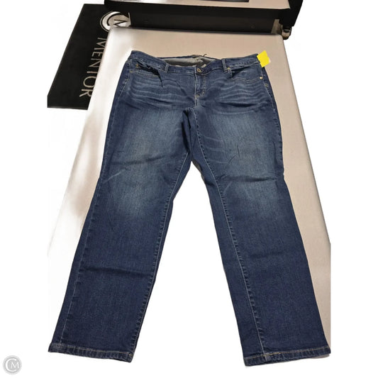 Jeans Straight By Torrid In Blue Denim, Size: 20
